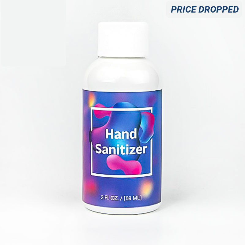 2 Oz Premium Hand Sanitizers With Full Color Custom Label